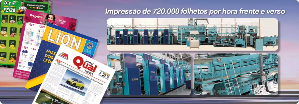 Folhetos, Jornais e Revistas - Peça hoje e receba amanhã
