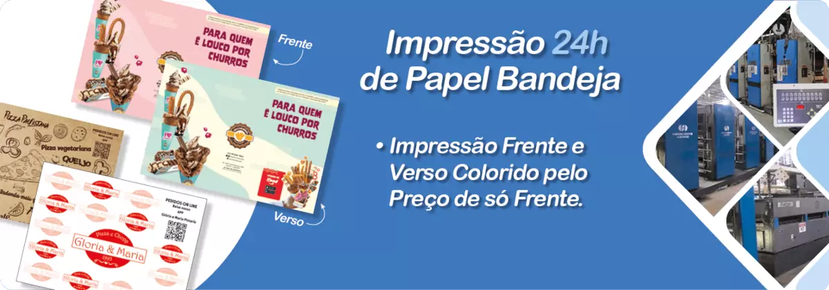 Terceirize seus impressos conosco, utilize nosso parque gráfico